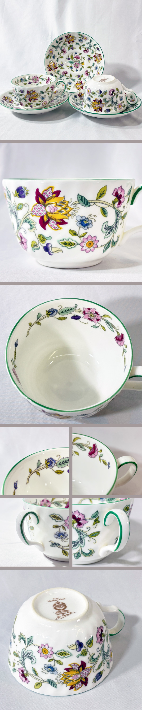 MINTON（ミントン） ハドンホール ペアカップ＆ソーサー 花柄 HADDON