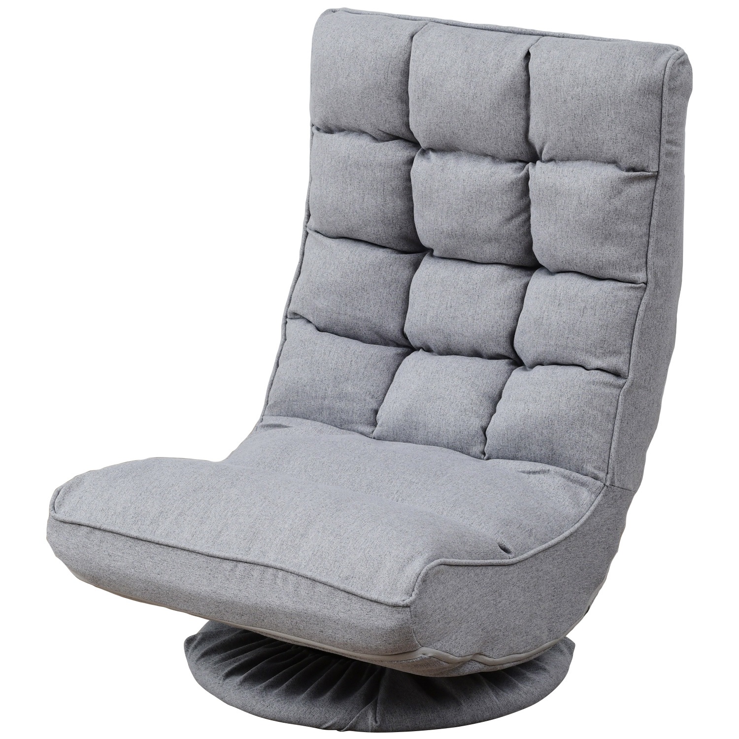 山善（YAMAZEN） 座椅子 おしゃれ ハイバック 回転 リクライニング座椅