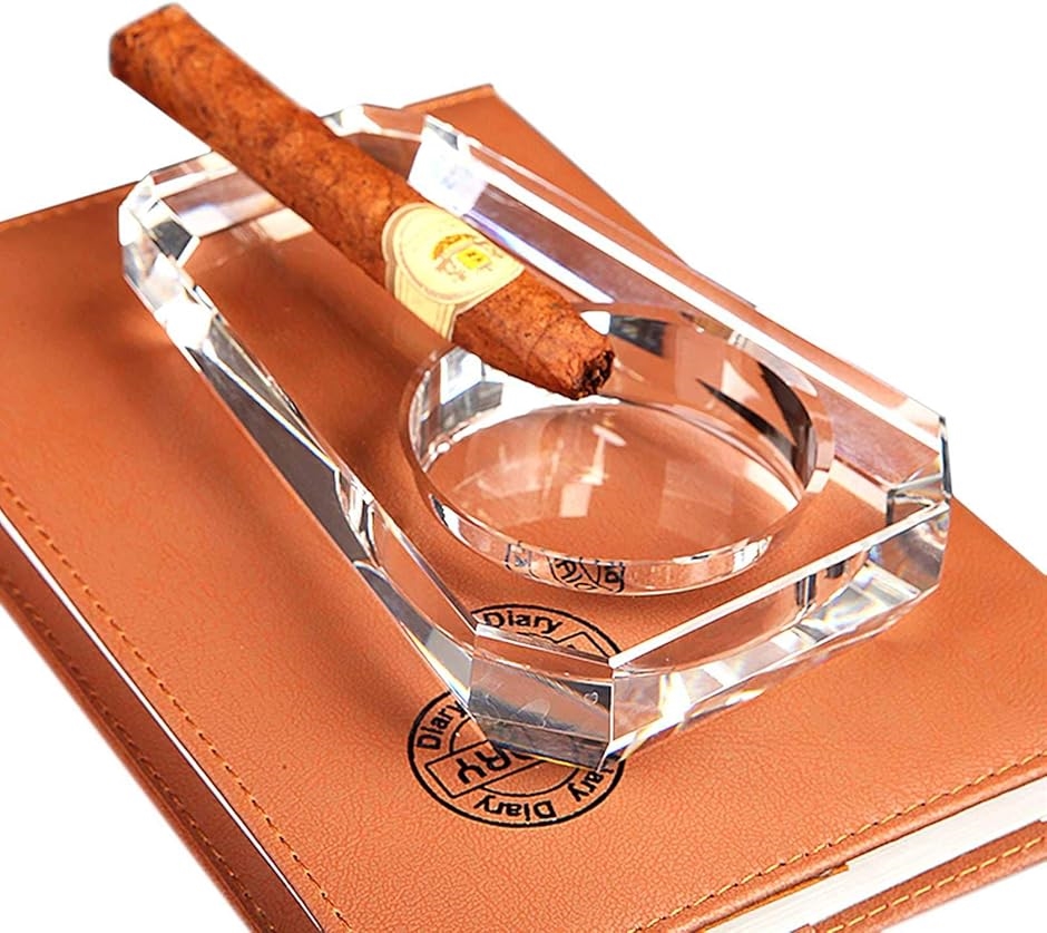 シガー 灰皿 葉巻 クリスタル 葉巻用灰皿 K9クリスタル 透明 MDM(透明