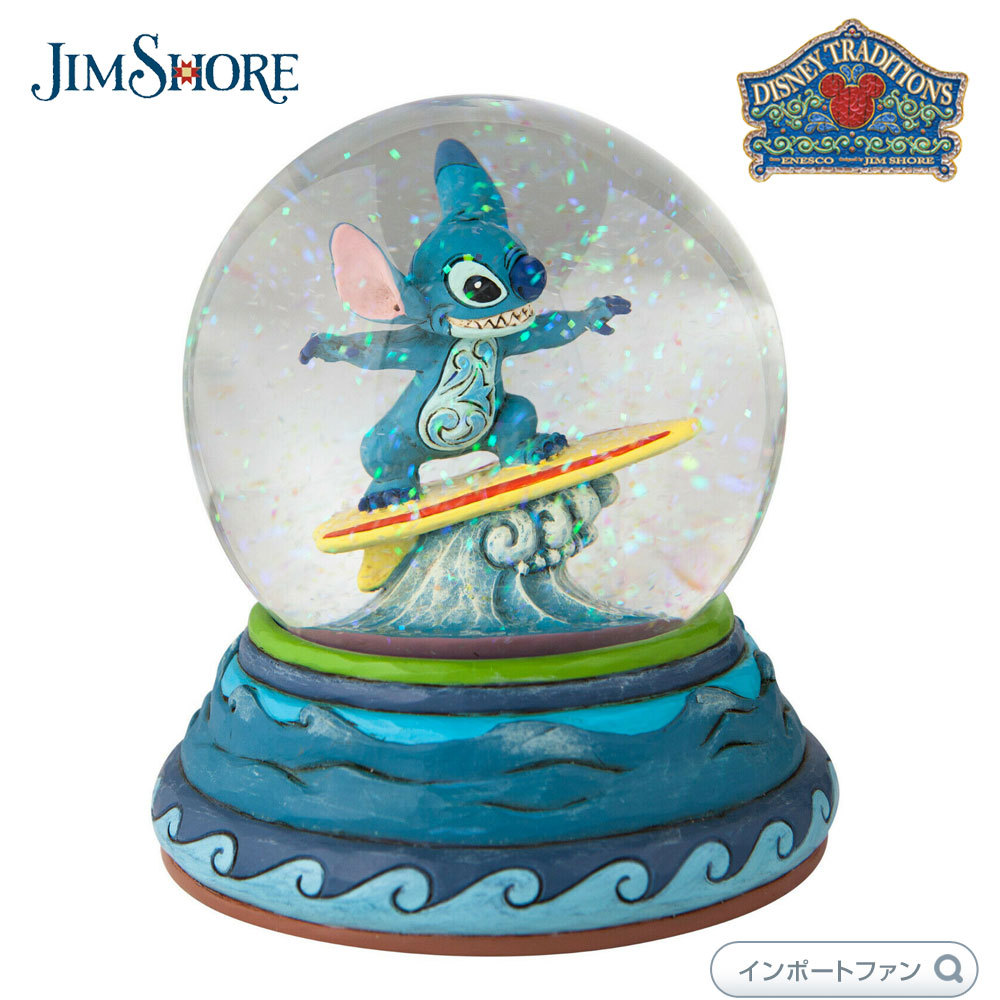 Disney（ディズニー） ジムショア スティッチ スノードーム ウォーター