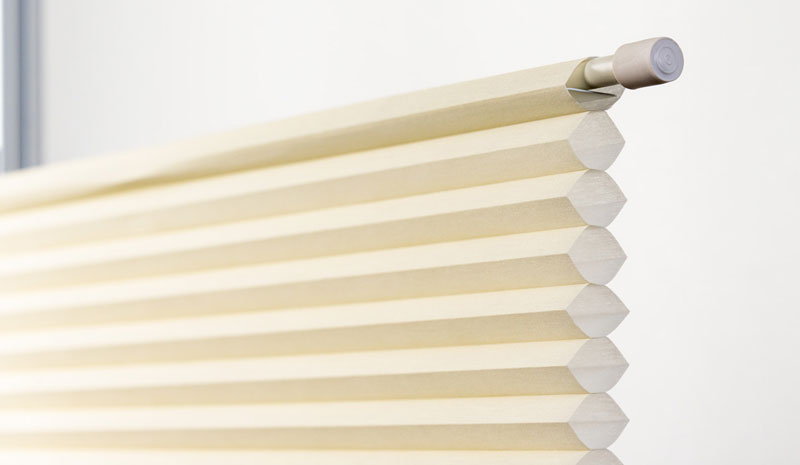 幅58x高さ110cm｜幅も高さも調整可能、突っ張り棒で取付る ハニカム