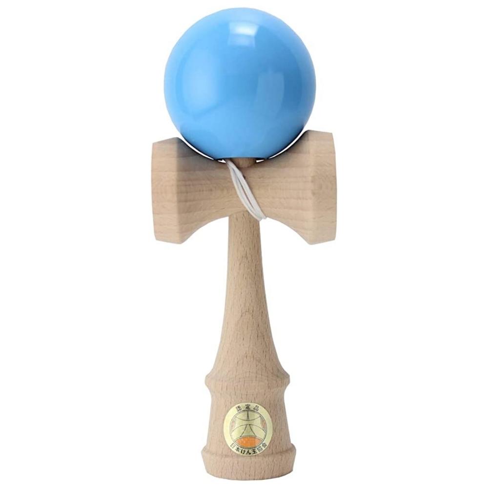 山形工房 日本けん玉協会認定 競技用 けん玉 大空 赤 水色 ピンク