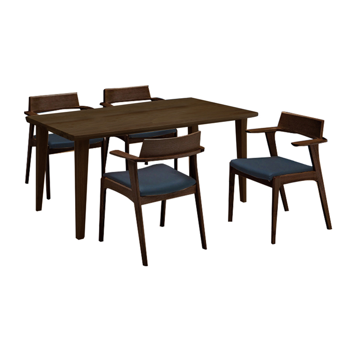 ダイニングテーブルセット 5点セット プラハ sak00040 1500テーブル＋