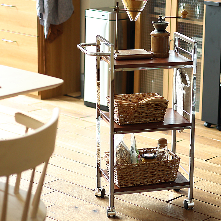 キッチンワゴン finel（ファインネル）幅38cm キッチンワゴン