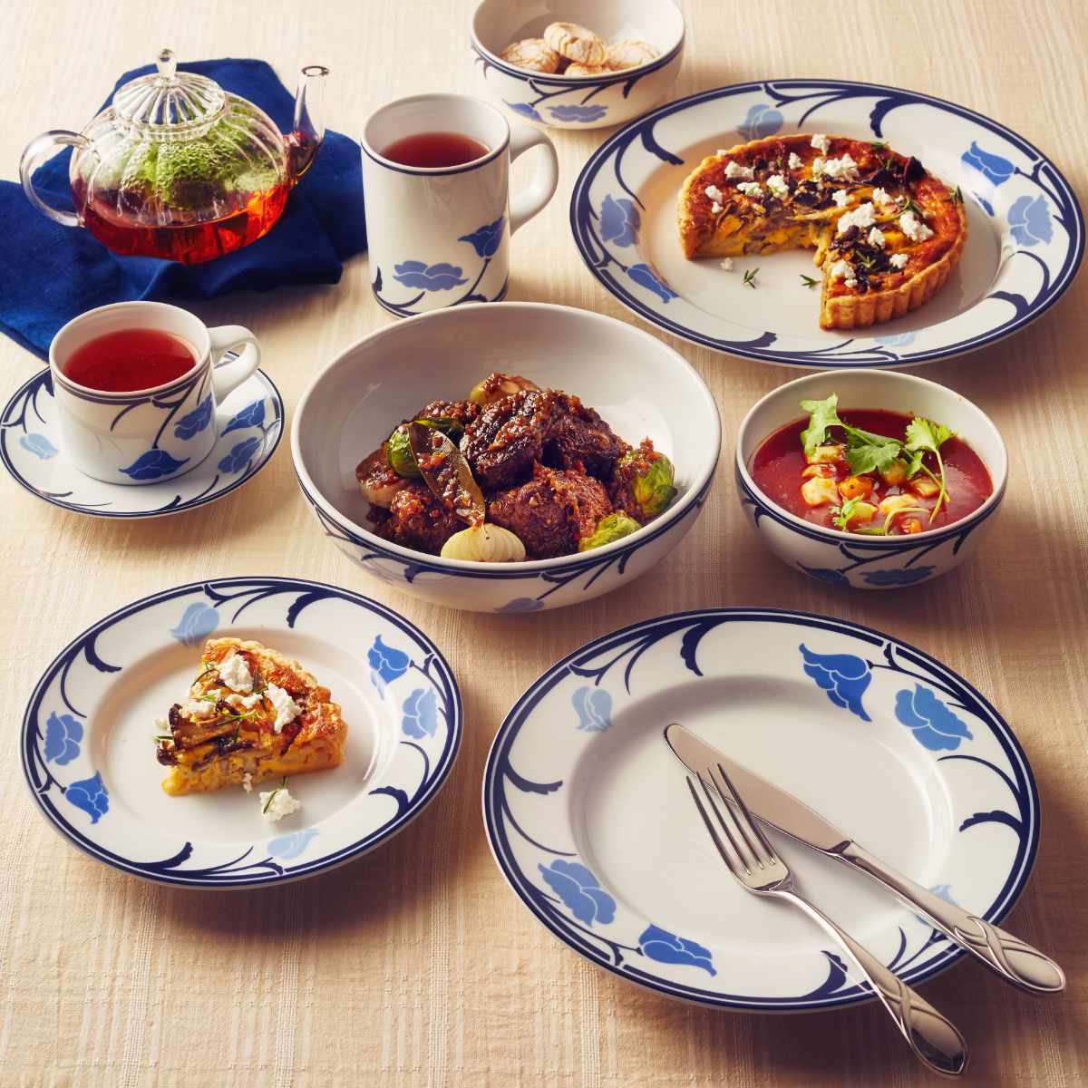 DANSK（ダンスク） パンプレート 18cm チボリ 洋食器 （ 北欧 食器