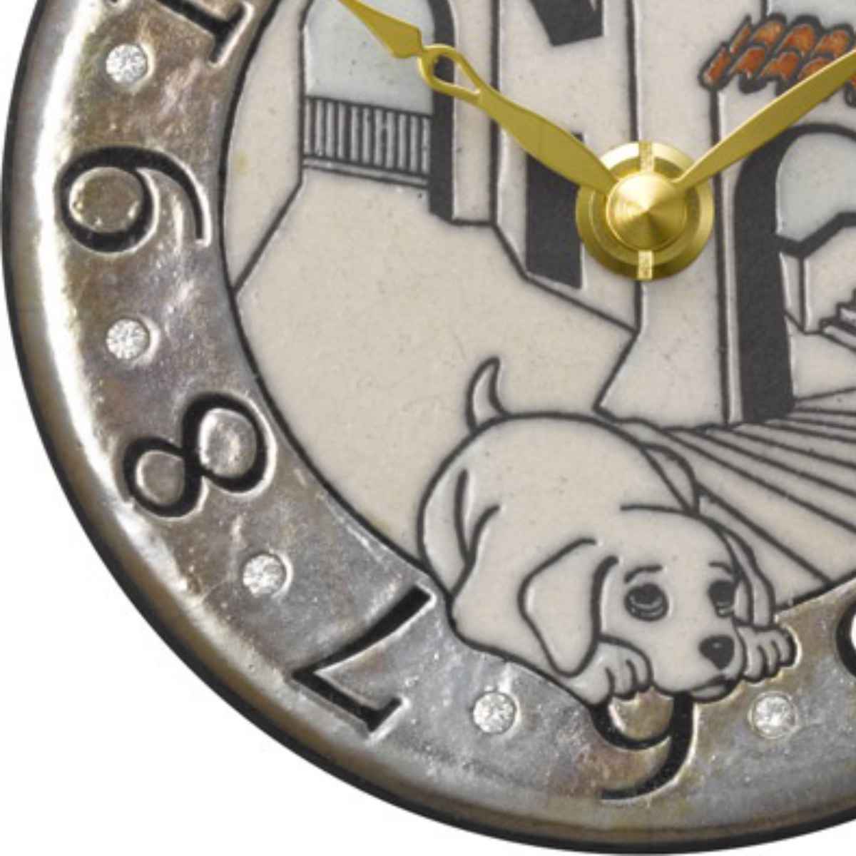 時計 置き掛け兼用 アントニオ・ザッカレラ アナログ Z907 （ 壁掛け