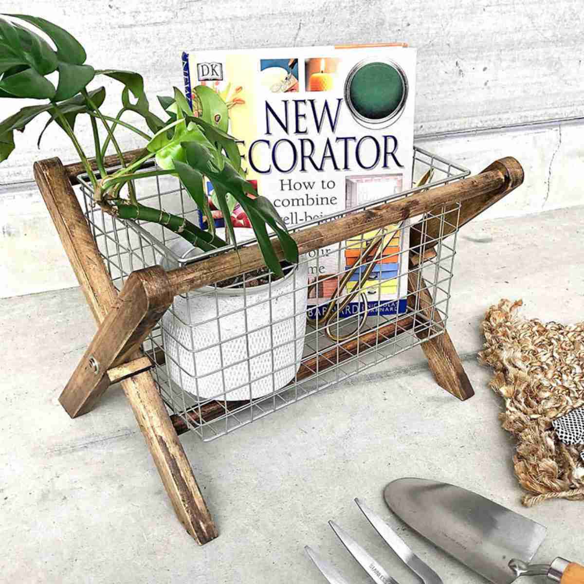 ダルトン 収納ボックス フェアウッド 幅40×奥行28×高さ27cm マガジン