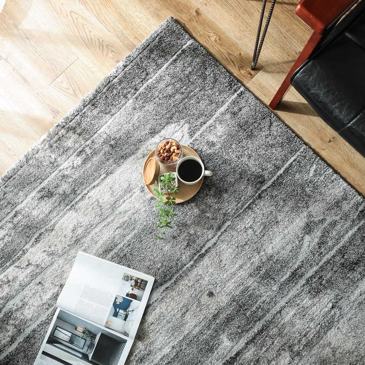 グラムスタイル ラグ カーペット ウィルトン織 1.5畳 133×195cm 絨毯