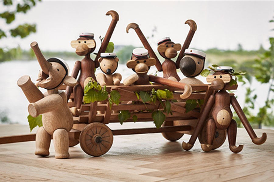 KAY BOJESEN DENMARK カイ・ボイスン デンマーク ゾウ□北欧雑貨 木製