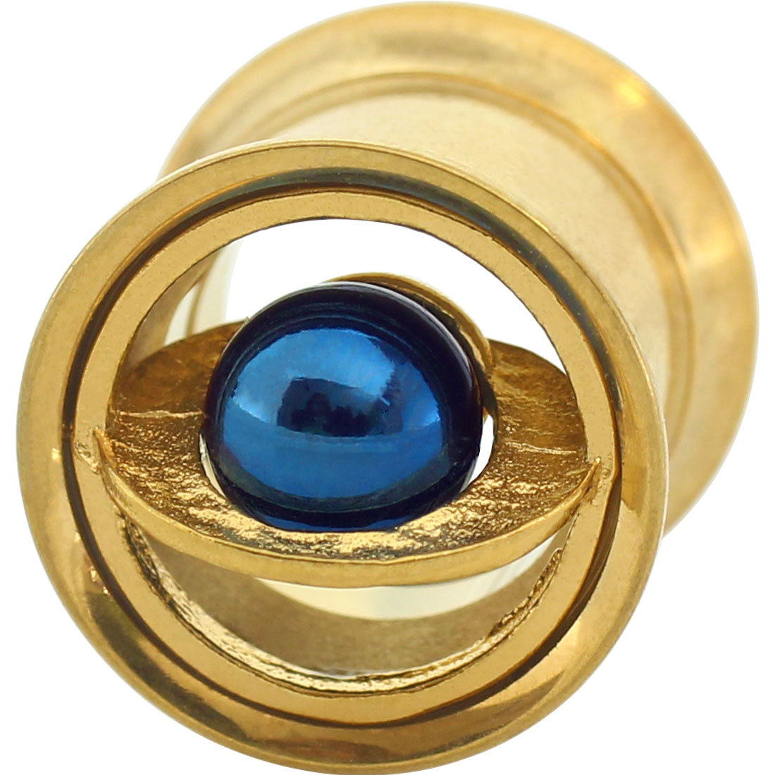 ROQUE（ロキ） ボディピアス 00G オーブ インターナル ダブルフレア