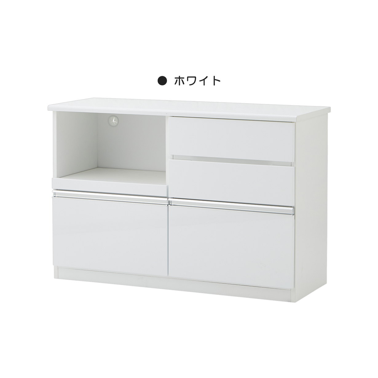 キッチンカウンター レンジ台 食器棚 完成品 おしゃれ キッチン収納