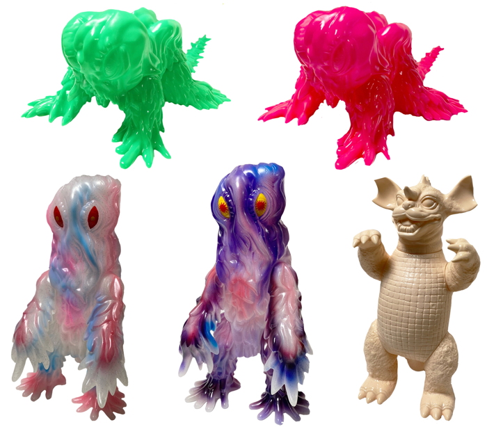 創作ソフビ決起集会ONLINE」に出店するマルサンが「ヘドラ福袋」準備中