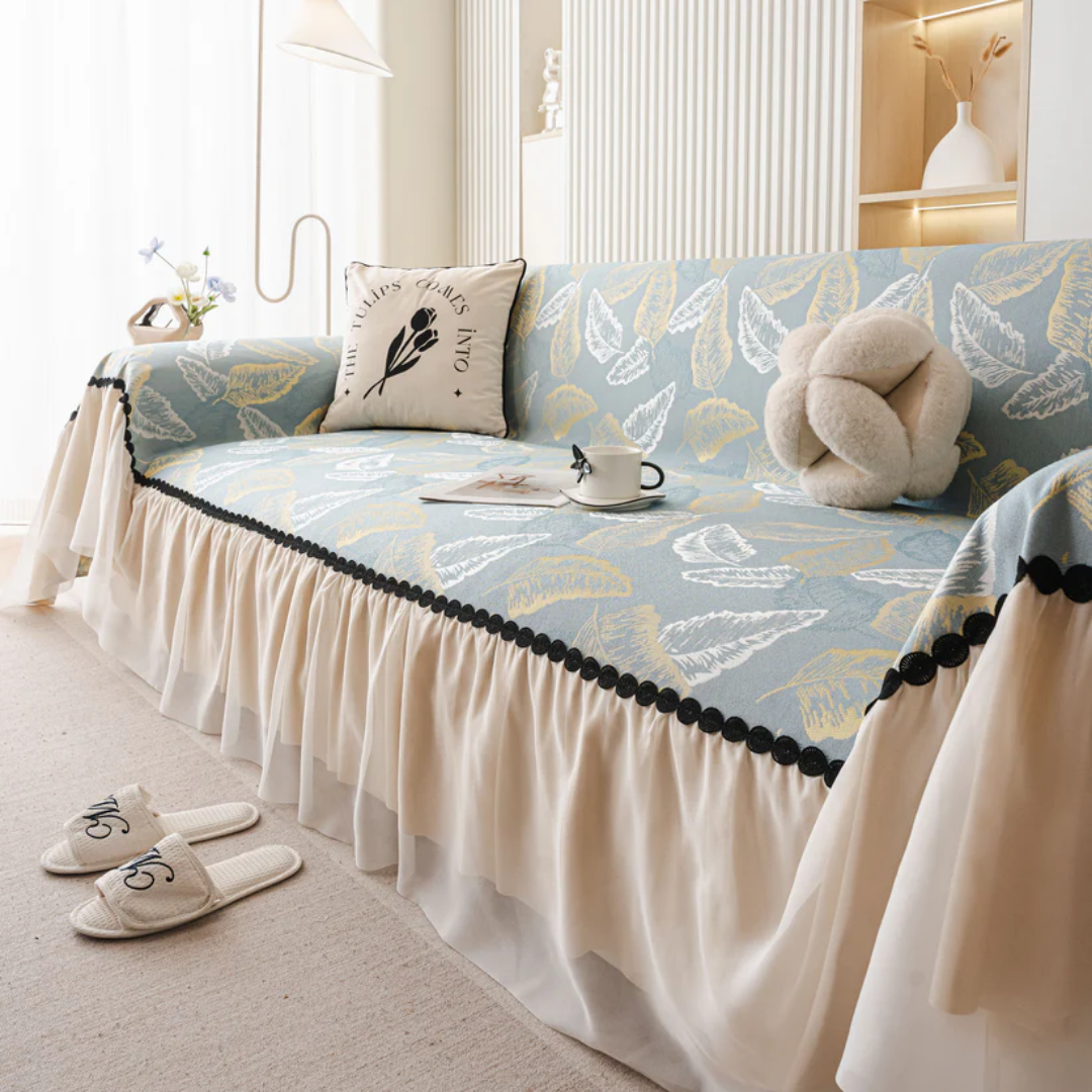 エレガントリーフソファカバー – SOFA DECO（ソファデコ）【公式