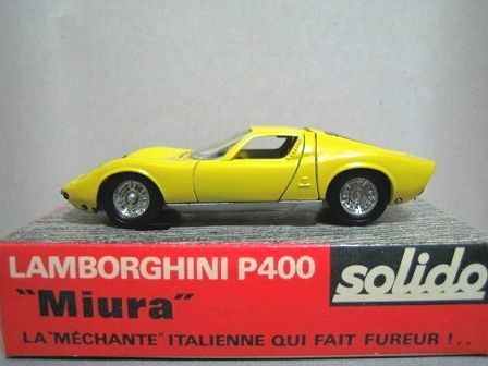 激レア solido ソリド ランボルギーニ P400 MIURA Lamborghini Miura P400 SV | Amalgam Collection