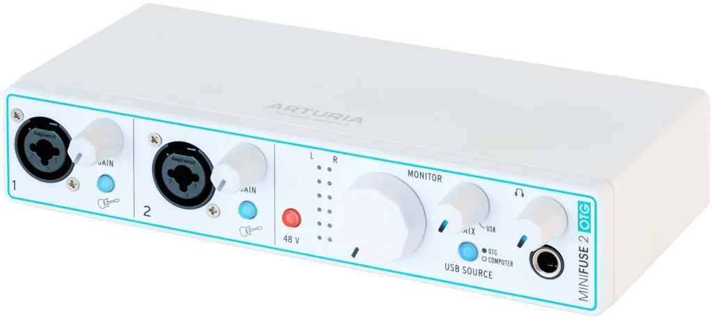 Arturia MiniFuse 2 OTG Release – mobile/flexible USB audio interface