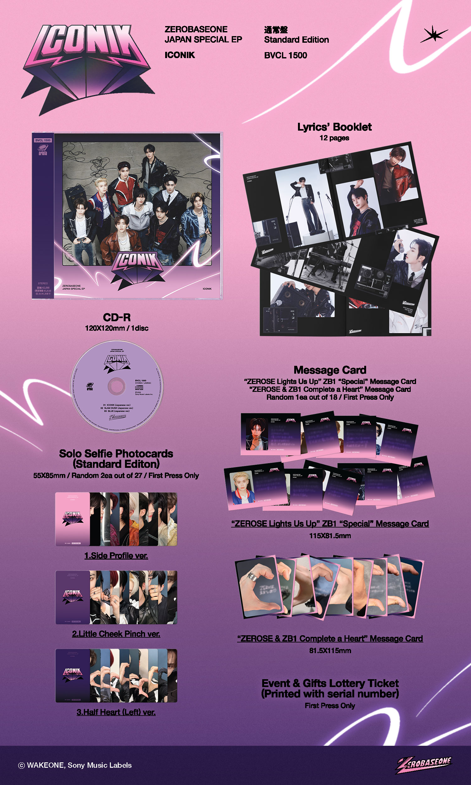 ZEROBASEONE『ICONIK』Special Site