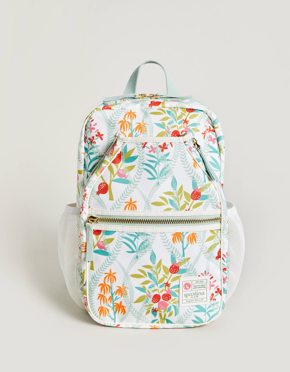 Pickleball Backpack LW Queenie Topiary White - $88.00
