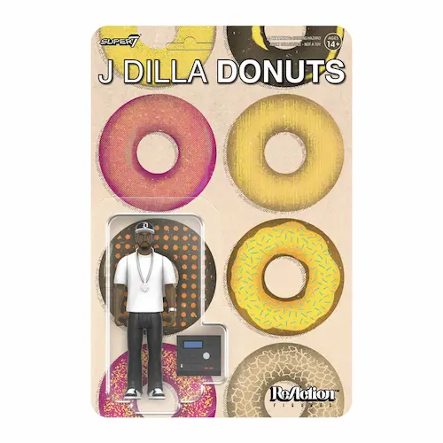 J DILLA - Donutsの象徴的ビジュアルを再現した3.75インチ可動