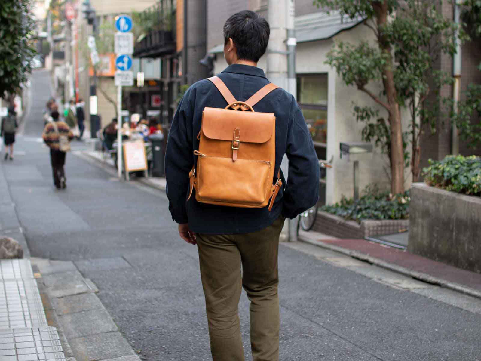 四角リュック M |analogico（アナロジコ）