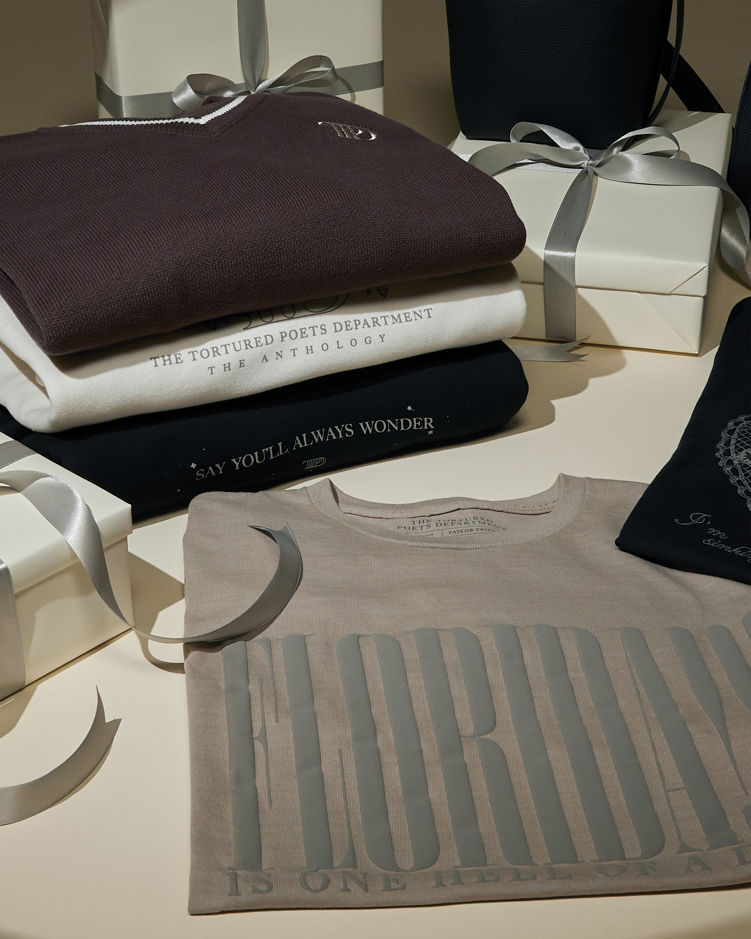 TTPD V-Neck Cropped Sweater – Taylor Swift Official Store