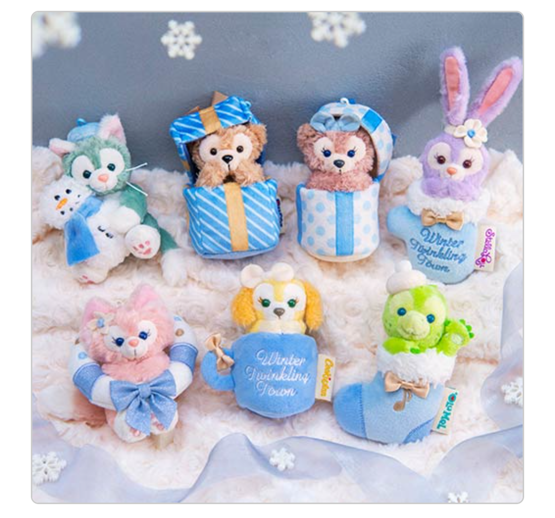 ダッフィー＆フレンズ、ウィンター・トゥインクル・タウンのグッズは