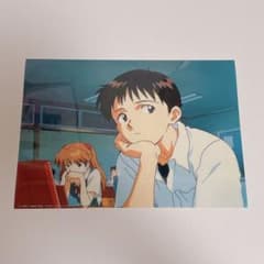 エヴァンゲリオン プリント倶楽部 限定 印刷 セル画 碇シンジ アスカ