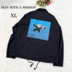 美品 MAN WITH A MISSION マンウィズ コーチジャケット XL - メルカリ