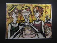 ベルナール・ビュッフェ【LES FOLLES-L'anniversaire】 - メルカリ