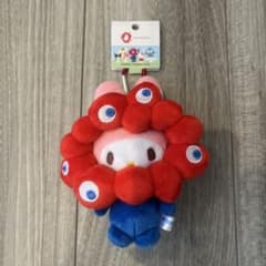 ミャクミャク×マイメロディ マイメロ なりきりぬいぐるみマスコット