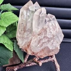 希少❗️高透明度❗️超綺麗♡超強いパワー ピンクヒマラヤ クラスター