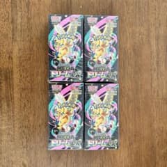 新品未開封シュリンク付 ポケモンカードゲーム MEGA ドリームex 4BOX