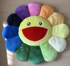 村上隆 カイカイキキ お花クッション(60cm) - メルカリ