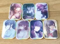 プロセカ 朝比奈 まふゆ スクエア缶 缶バッジ 8個セット まとめ売り