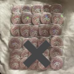 サンリオ ウィッシュミーメル むにゅぐるみパティオ 缶バッジ まとめ