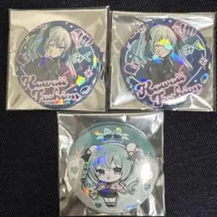 初音ミク ドンキホーテ 地雷系 缶バッジ 初音ミク 3点まとめ売り
