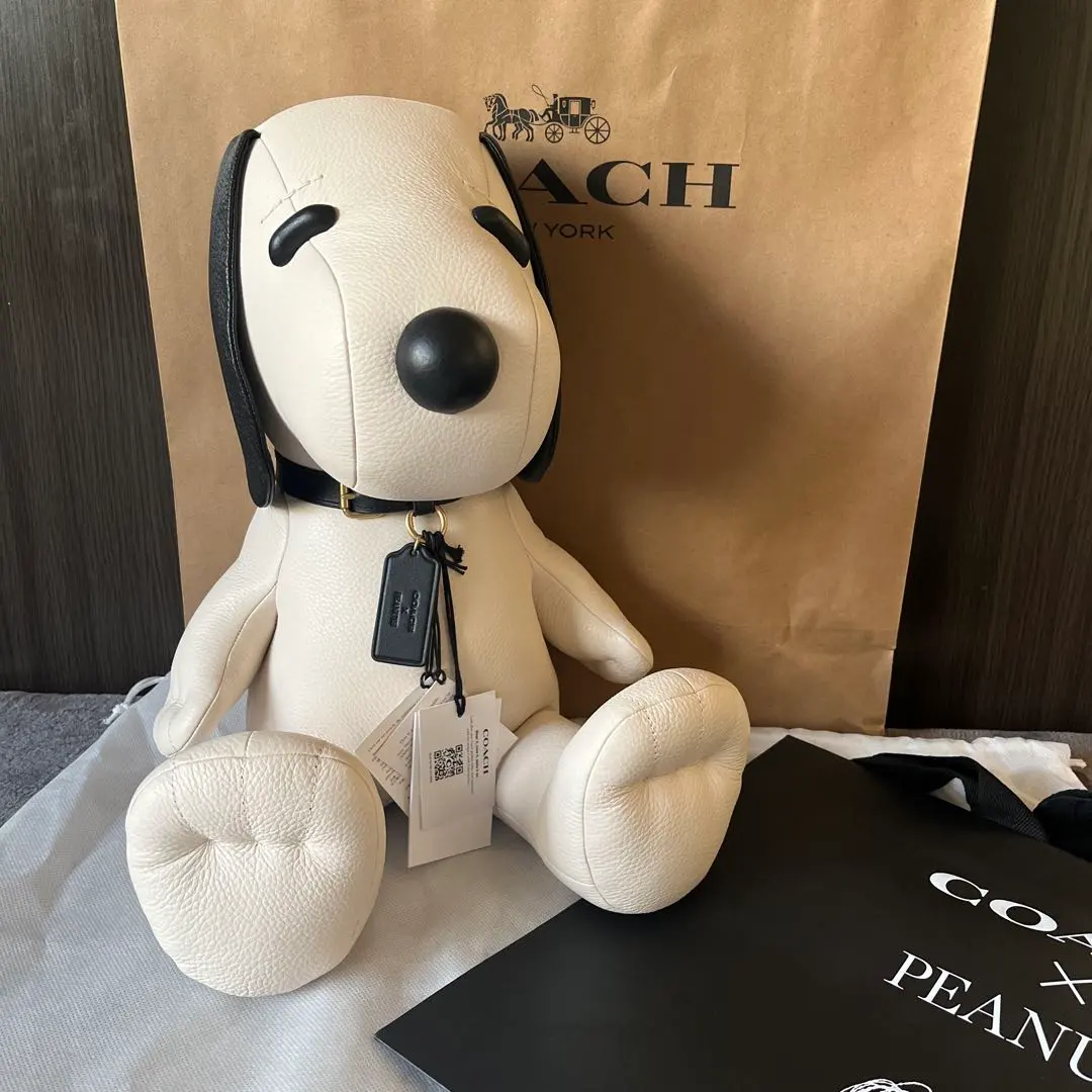 2026年最新】コーチ スヌーピー ぬいぐるみの人気アイテム - メルカリ