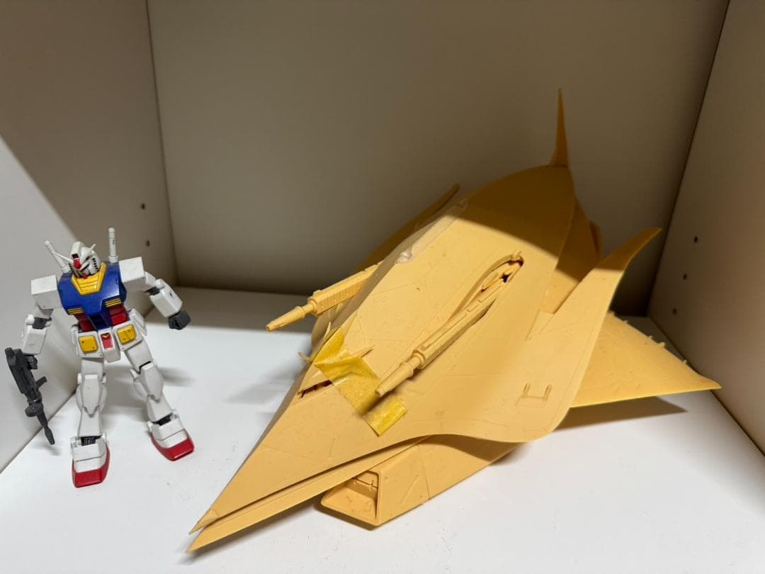 1/144 エルメス ガレージキット（仮組品） RADOX 1/144 エルメス ガレージキット完成品 | Shop at Mercari from