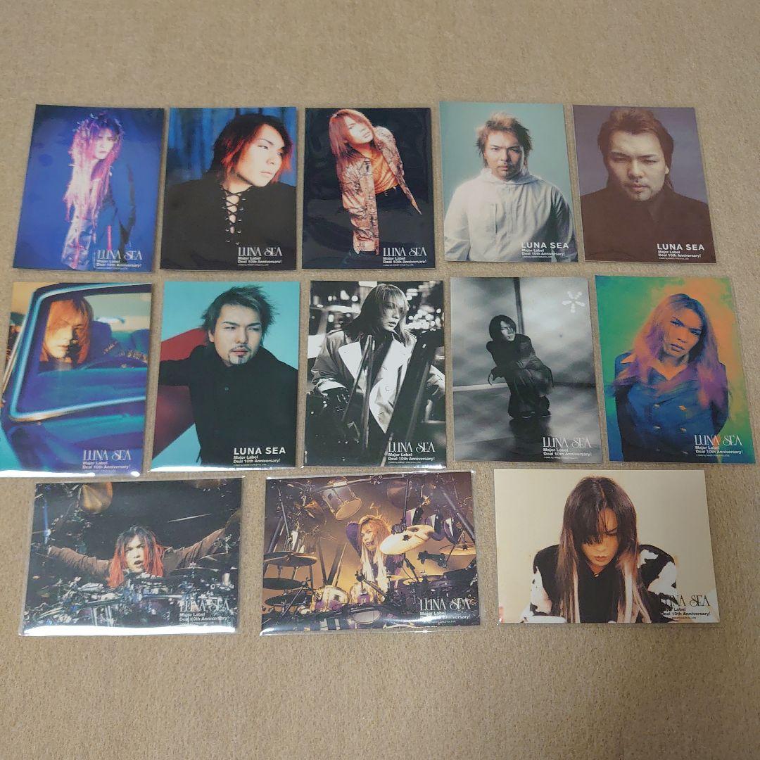 LUNA SEA 10th トレーディングカード 真矢 13枚セット - メルカリ