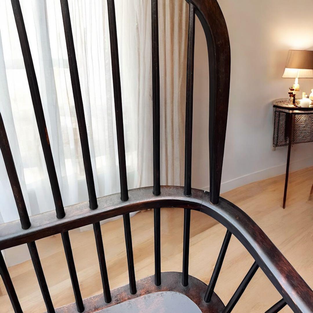 松本民芸家具 #513 長ウィンザーチェア 和モダン ベンチ 三人掛 - メルカリ