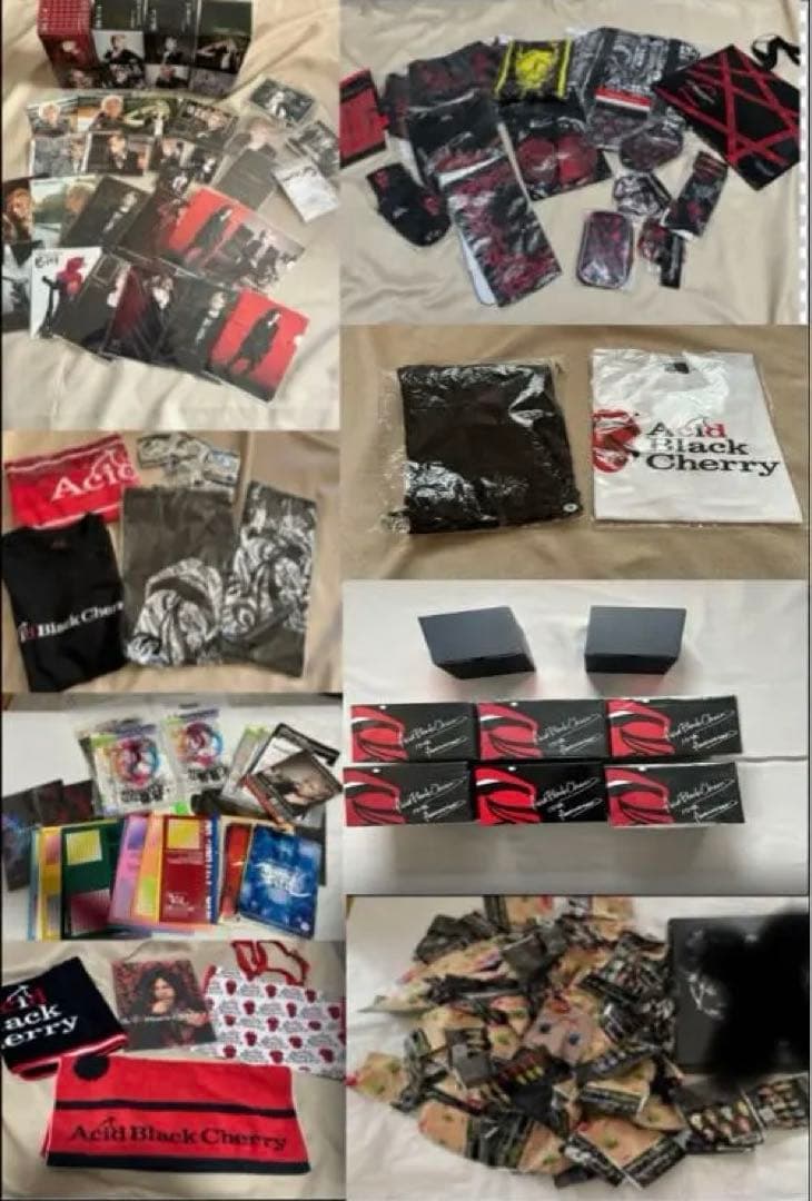 着払いに変更予定！Acid Black Cherryグッズ100点以上まとめ売り Acid Black Cherry グッズまとめ売り - メルカリ