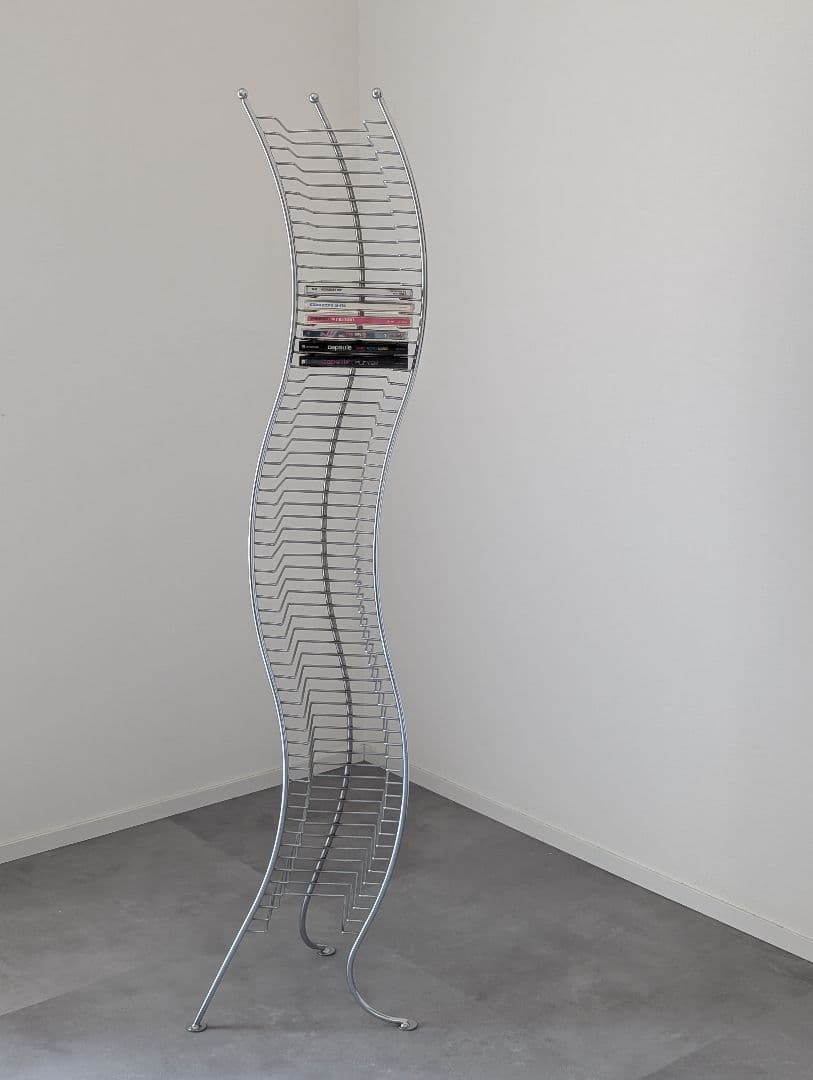 USED/ポストモダン ウェーブデザイン CDラックタワー オブジェ rcc-1025na_1.jpg?size=n