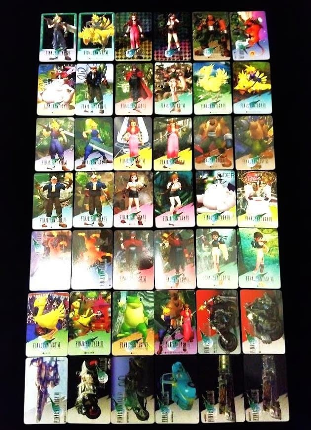 ファイナルファンタジー７　カードダス　第１弾コンプセット 初版】ファイナルファンタジー7 カードダスマスターズ フル