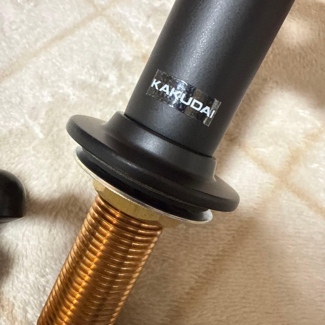 KAKUDAI マットブラック 蛇口 JIS規格 - メルカリ