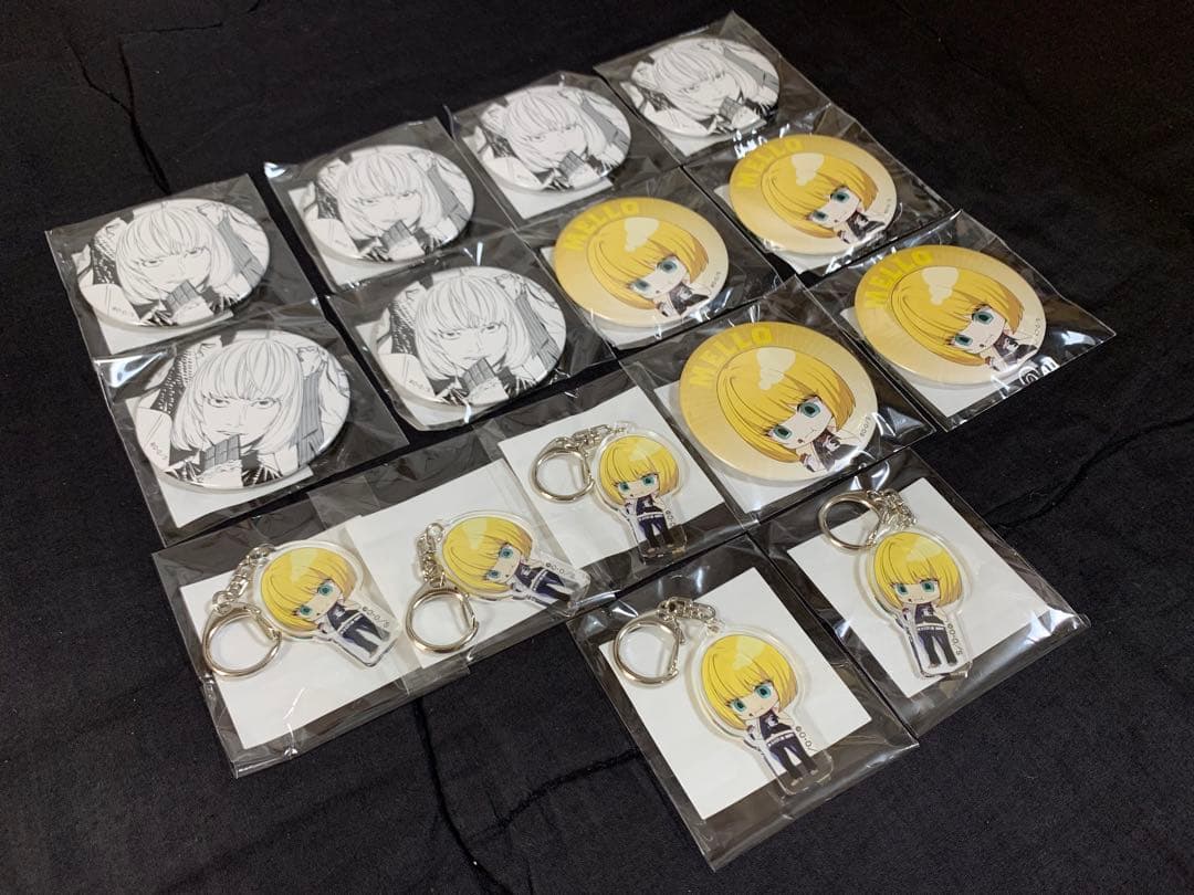 くじ引き堂 デスノート メロ 15点セット 缶バッジ アクキーDEATHNOTE
