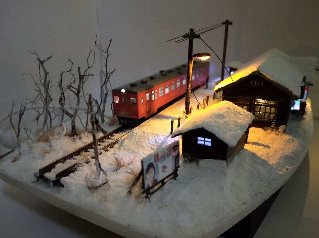 商談専用品 Nゲージ・ジオラマ【鉄道員(ぽっぽや)】 ※車両付き - メルカリ