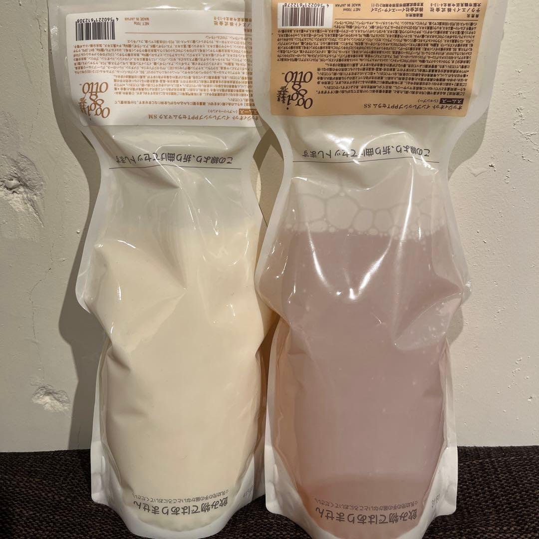 オッジィオット　シャンプー トリートメント　リフィルセット oggi otto オッジィオット スムース セット シャンプー トリートメント