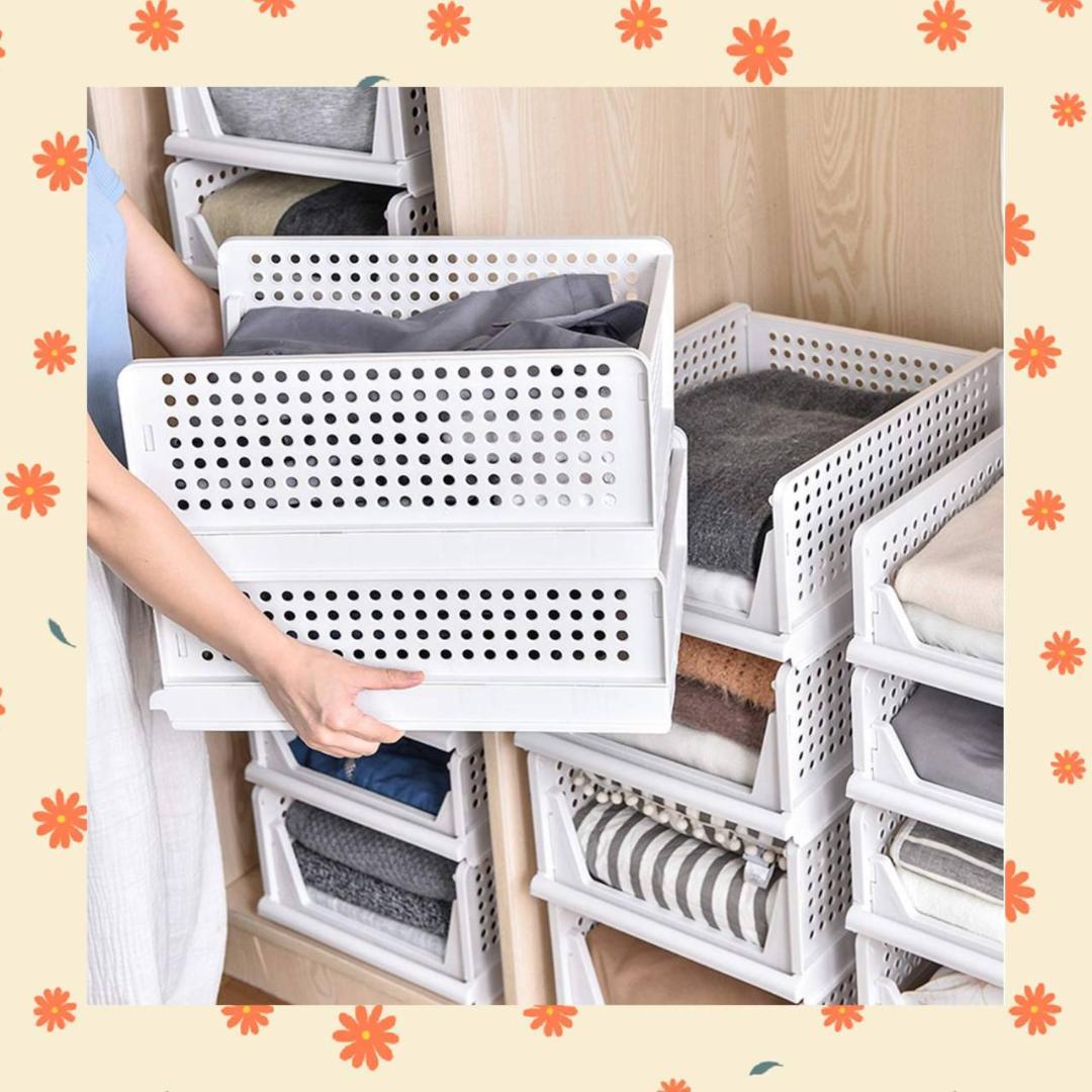 クローゼット用 衣装ケース 5個セット JEJアステージ 収納ボックス 衣装ケース(同色6個セット)(ストラ