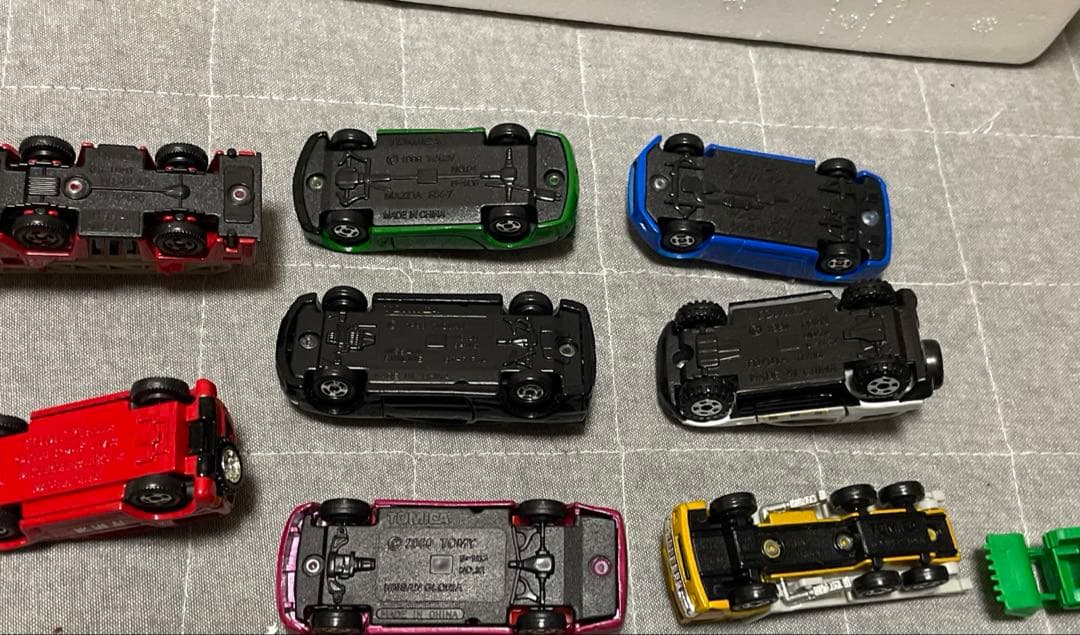 レトロトミカ 希少 DX R/Cトミカトレーラーセット ジャンク品 車14台