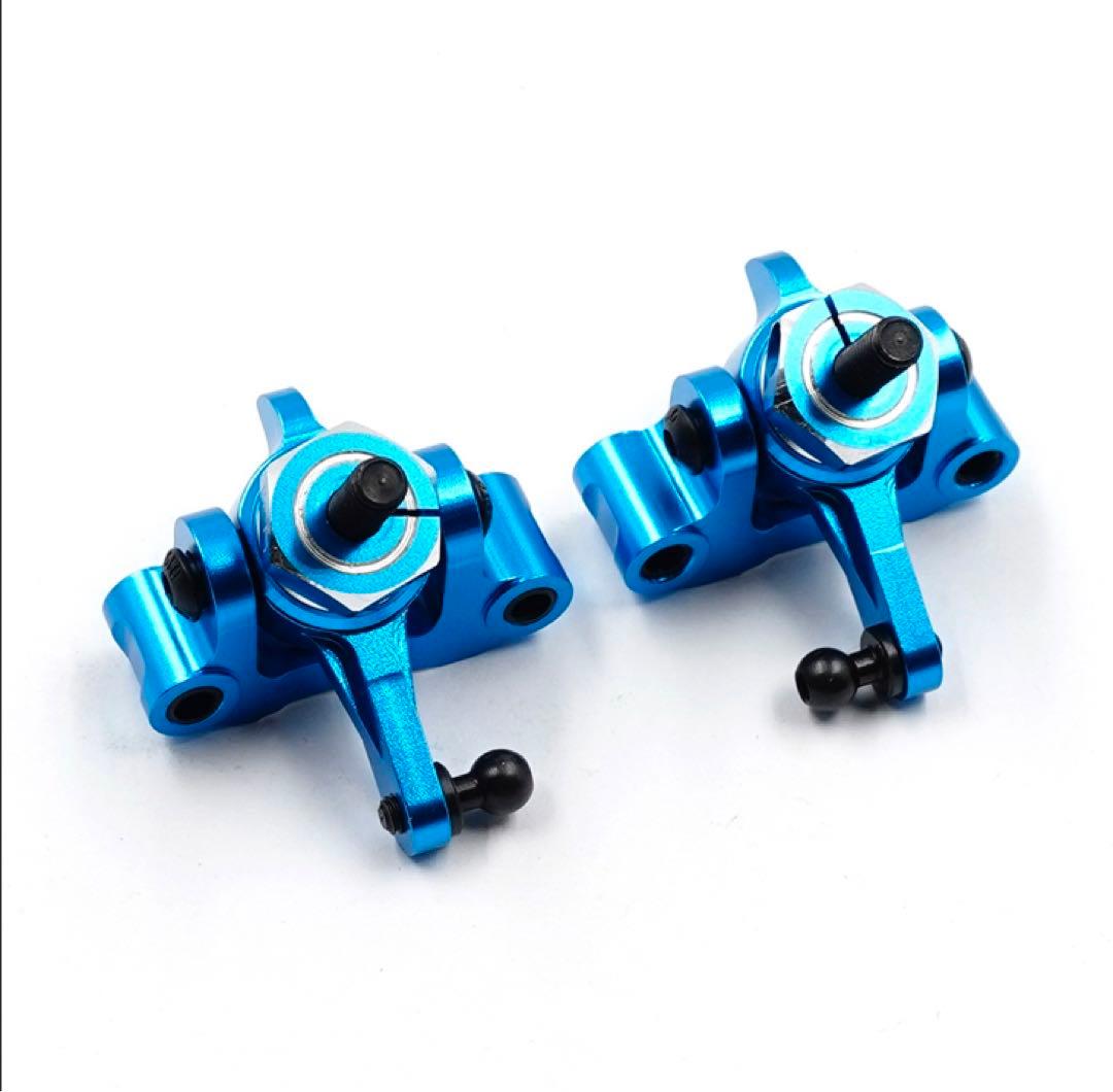 Yeah Ra タミヤ　dt02 dt03アルミステアリング　ナックル　ハブ アルミフロントCハブキャリア (タミヤDT02/03用)ブラック Aluminum