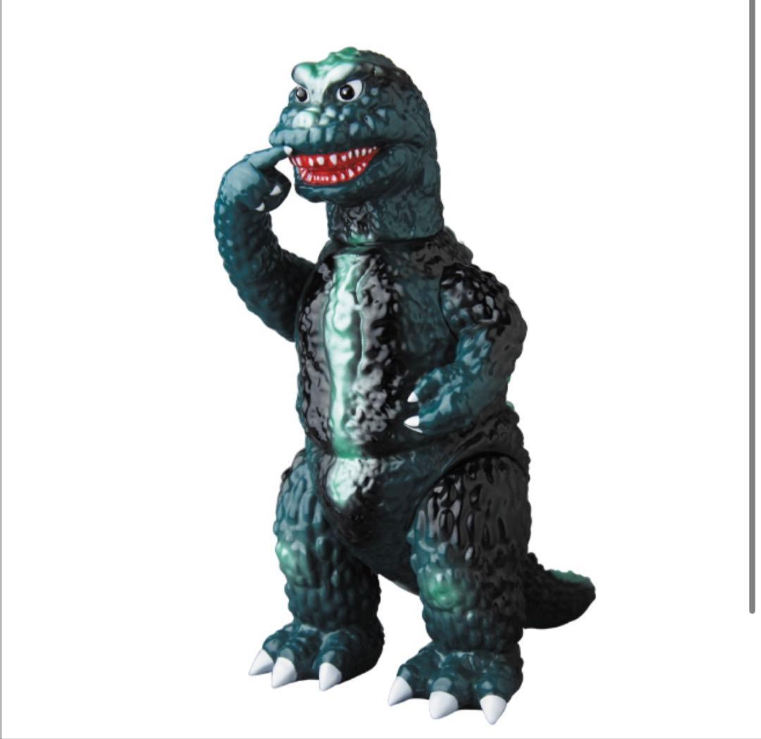 新品未開封　メディコム 安楽安作 ゴジラ・エビラ・モスラ 南海の大決闘版　ソフビ 安楽安作が世に贈る『南海の大決戦』版ゴジラのソフビモデルが